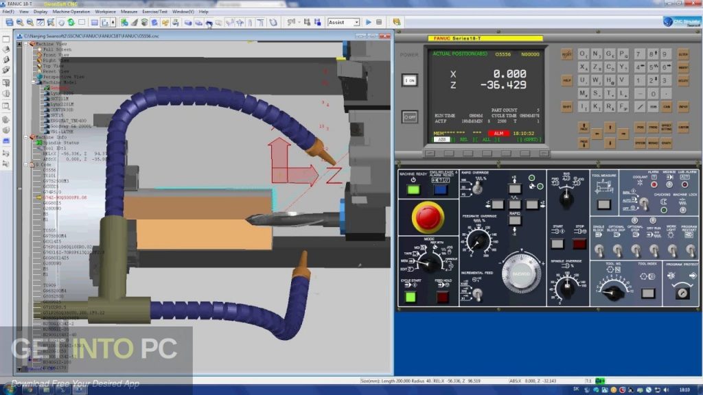 Nanjing Swansoft CNC Simulator Free Download image 3