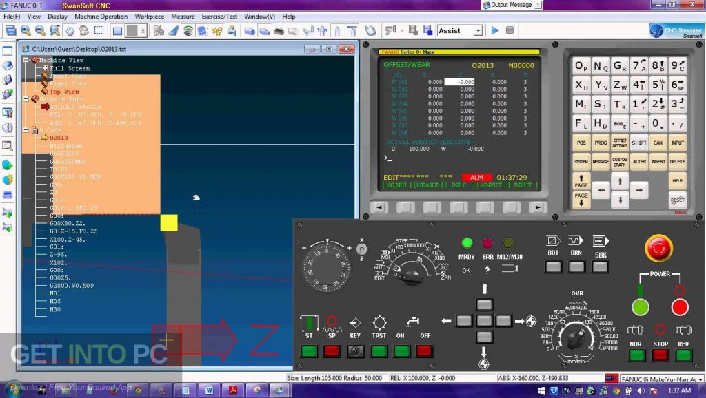 Nanjing Swansoft CNC Simulator Free Download image 4